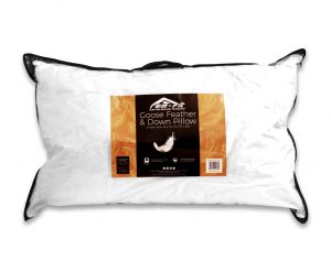 REM Fit Goose Feather and Down Pillow